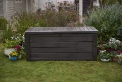 Keter Westwood Opbergbox - 570 L - 155x72.4x64.4 Cm - Grafiet -Tuinmeubelwinkel 1200x801 4