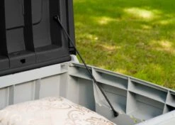 Keter Novel Opbergbox - 340L - 124x55x62.5cm - Grijs -Tuinmeubelwinkel 1200x855 4