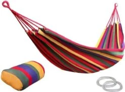 Hangmat - 200x80cm - 1 Persoons - Multi Color -Tuinmeubelwinkel 1200x884 2