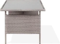 Beliani VITERBO - Loungeset Voor 8 - Grijs - PE Rotan -Tuinmeubelwinkel 1200x891 1