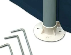 MaxxGarden Partytent Feesttent Paviljoen - 300 X 400 X 250 Cm - Zijwanden - Blauw -Tuinmeubelwinkel 1200x926 6