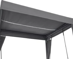 Schommelbank / Ligbank Kassandra - Donkergrijs -Tuinmeubelwinkel 1200x960 3