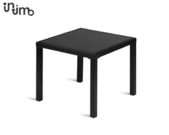 Intimo Ligbeddenset + Tafel - Zwart - 163x60x65/45x45x40 -Tuinmeubelwinkel 1200x960 5