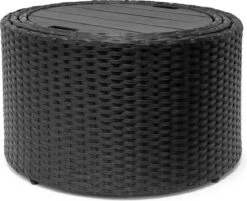 Casaria Polyrattan Zonne-Eiland Ø185cm – Incl. Kussens - Zwart Crème 22 Casaria Polyrattan Zonne-Eiland Ø185cm – Incl. Kussens - Zwart Crème -Tuinmeubelwinkel 1200x976 2