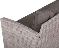 Beliani VITERBO - Loungeset Voor 8 - Grijs - PE Rotan -Tuinmeubelwinkel 1200x983 4