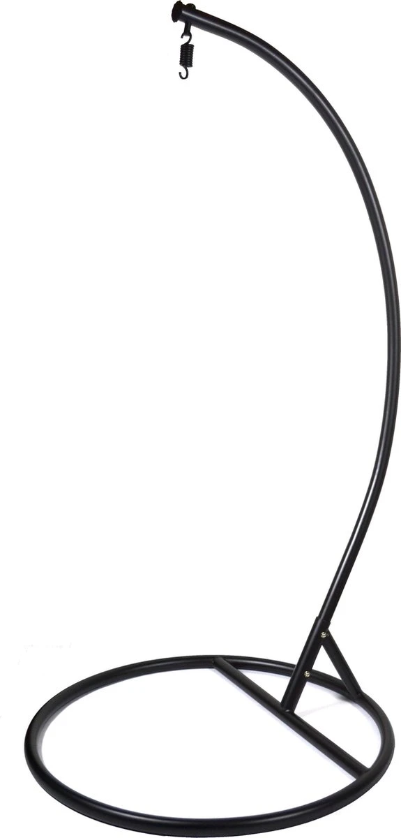 Rijoka Frame Standaard Voor Hangstoel - Zwart - Large 1 Rijoka Frame Standaard Voor Hangstoel - Zwart - Large