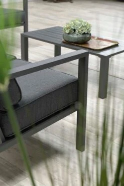 Garden Impressions Durban Loungeset - 4-delig - Zwart -Tuinmeubelwinkel 800x1200 50