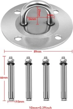 IBright Hangstoel Bevestigingsset - Schommelstoel Ophangsysteem - RVS - Bokszak - Plafondhaak - Plafond Ophanghaak -Tuinmeubelwinkel 810x1200