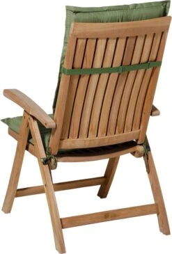Madison Tuinstoelkussen Hoge Rug Basic Groen -Tuinmeubelwinkel 813x1200 2
