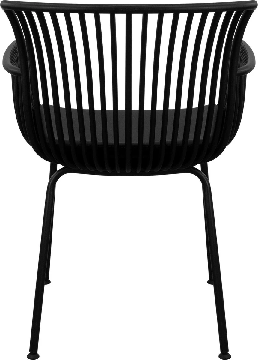 Kick Tuinstoel Otis - Zwart 6 Kick Tuinstoel Otis - Zwart - Afbeelding 6