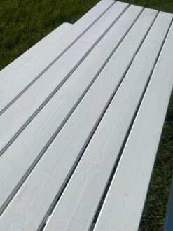 Goedkopepicknicktafels.nl | Witte XL Picknicktafel | Tuintafel 6 Persoons | Wit Gespoten Gedroogd Grenen Hout! 11 Goedkopepicknicktafels.nl | Witte XL Picknicktafel | Tuintafel 6 Persoons | Wit Gespoten Gedroogd Grenen Hout! -Tuinmeubelwinkel 899x1200 8