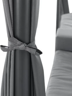 Schommelbank / Ligbank Kassandra - Donkergrijs -Tuinmeubelwinkel 902x1200 1