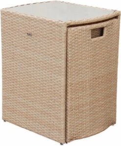 Alice's Garden Balkonset Doppio - 2 Stoelen - Inschuifbaar - Wicker - Beige 9 Alice's Garden Balkonset Doppio - 2 Stoelen - Inschuifbaar - Wicker - Beige -Tuinmeubelwinkel 994x1200