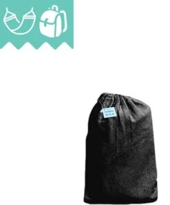 Dubbele Hangmat Zwart Met Spreidstok - 1 Of 2 Persoons - Lig Oppervlak 190x150cm - Lengte 260cm 12 Dubbele Hangmat Zwart Met Spreidstok - 1 Of 2 Persoons - Lig Oppervlak 190x150cm - Lengte 260cm -Tuinmeubelwinkel 997x1200